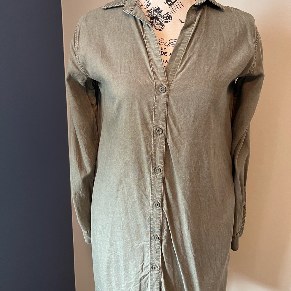 Cloth & Stone Green dress